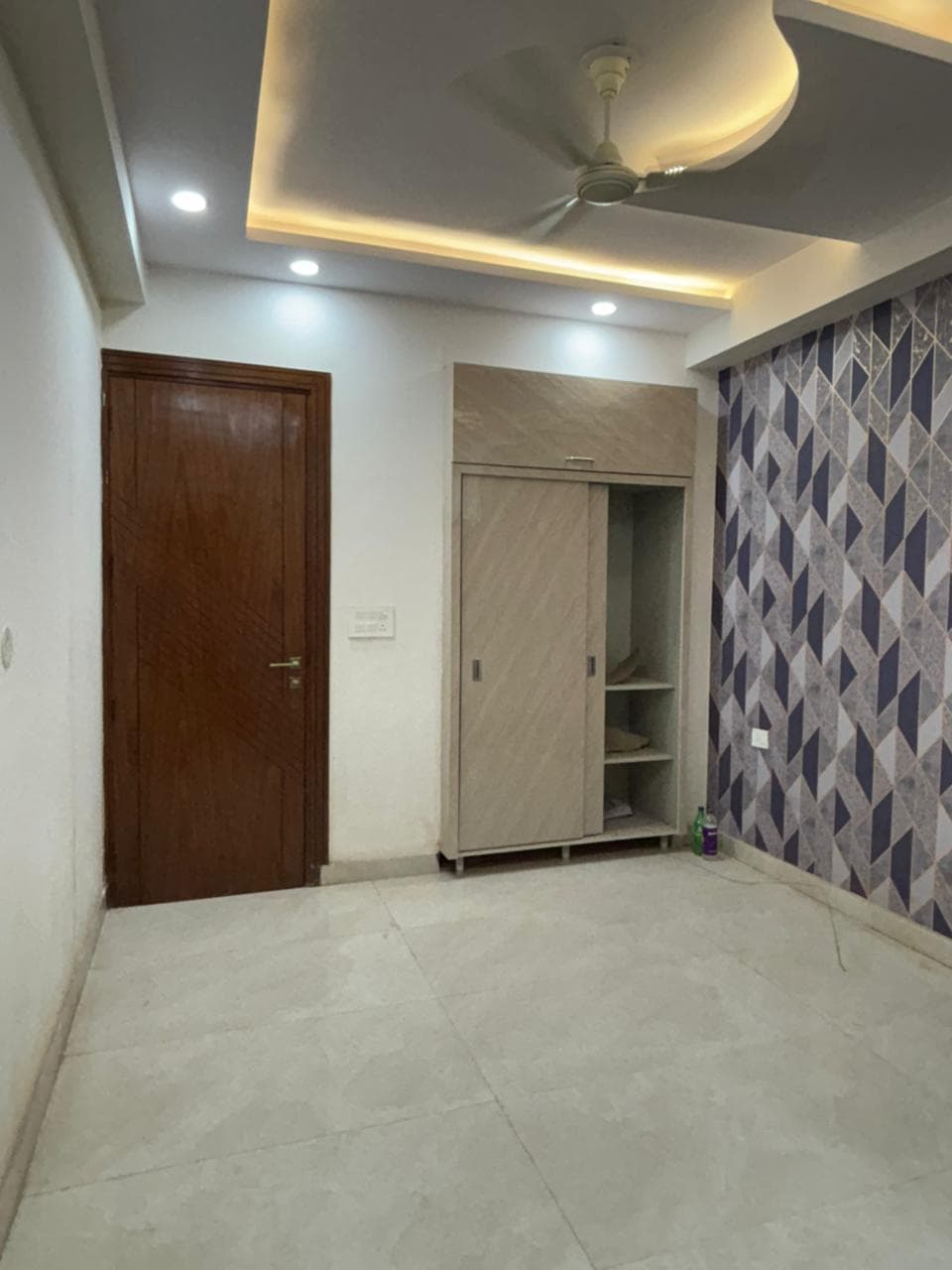 Master bedroom with fitted wardrobe